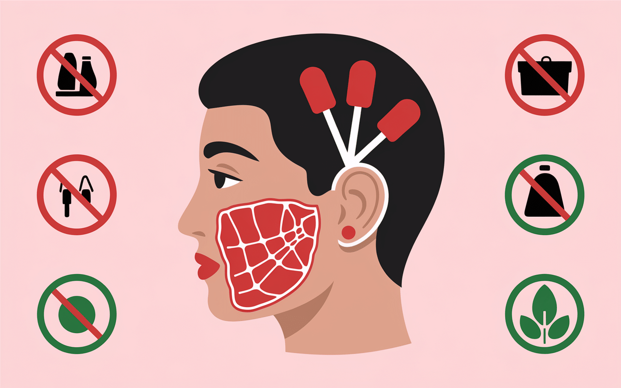 Alternative coton tige risques santé illustration