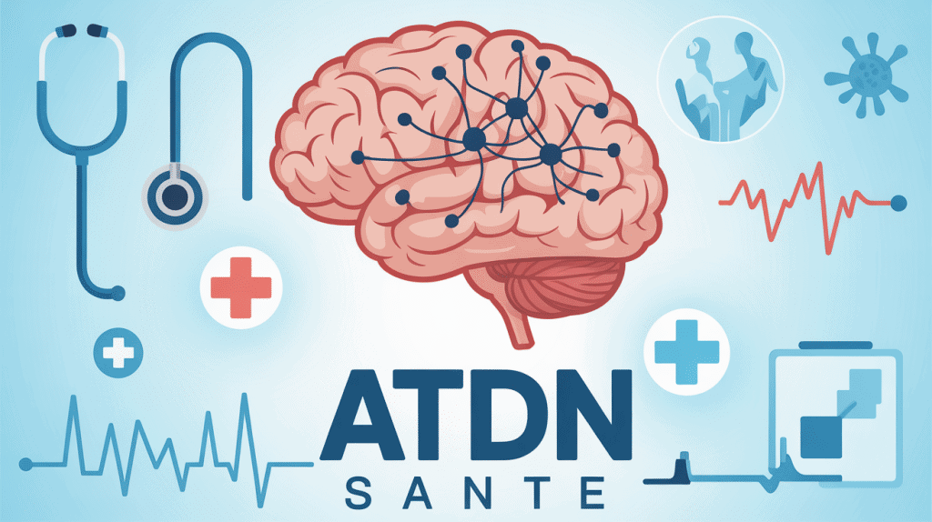 Image atdn santé cerveau altérations