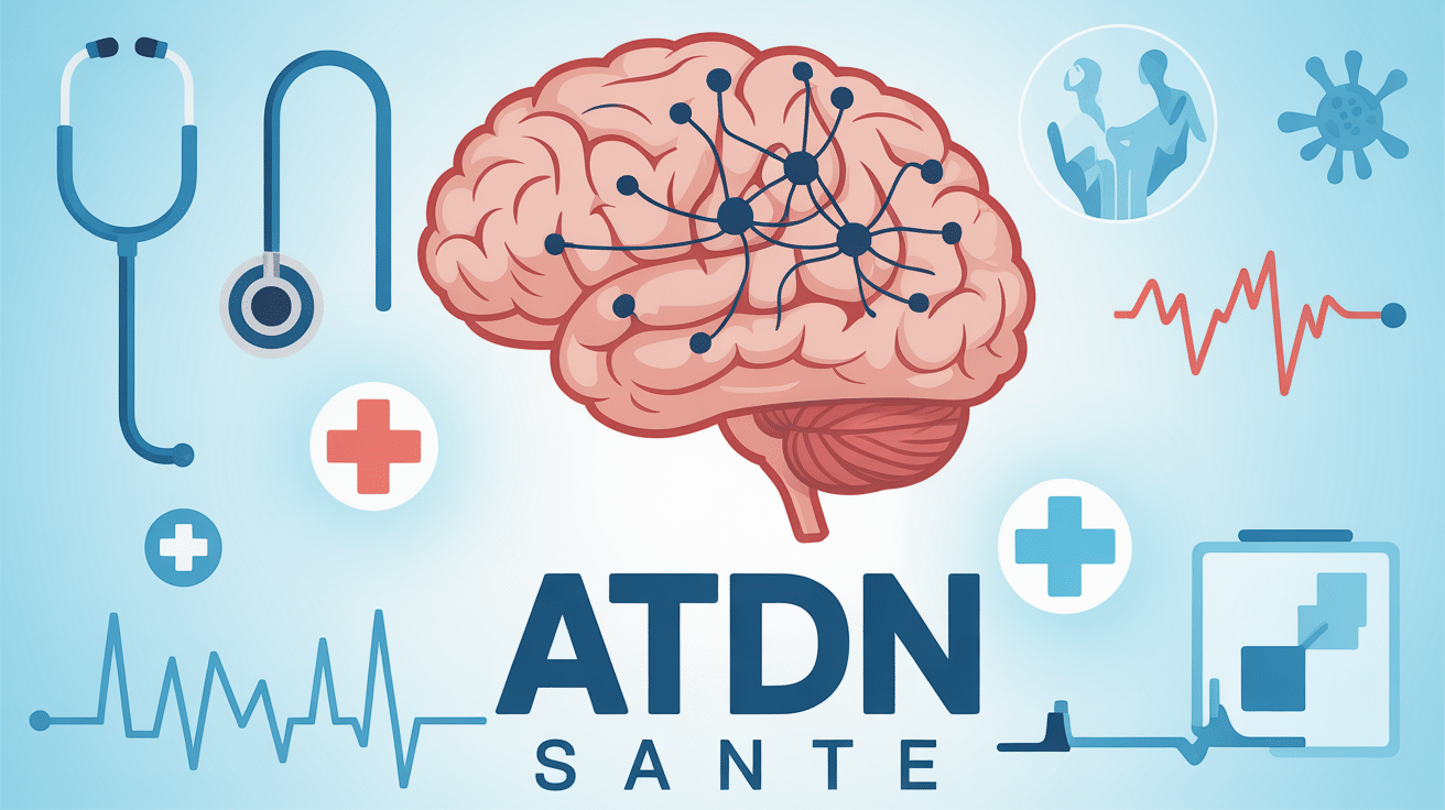Image atdn santé cerveau altérations
