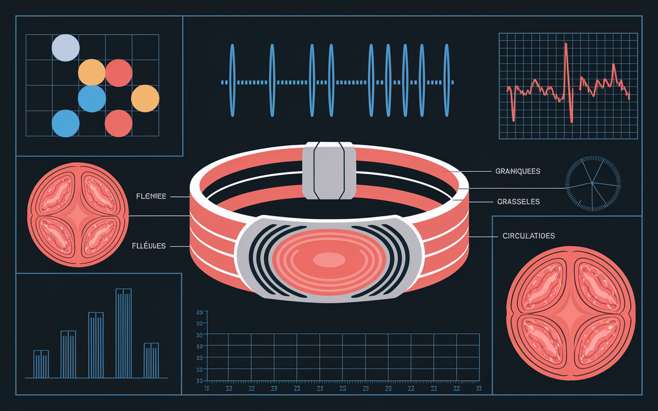 Schéma fonctionnement bracelet ultrason perte de poids avis