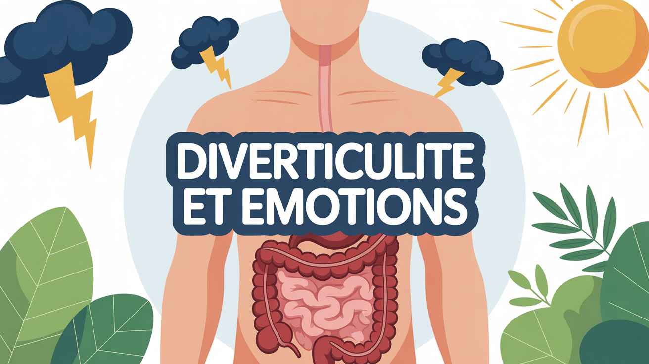 diverticulite cause émotionnelle symbole stress apaisement