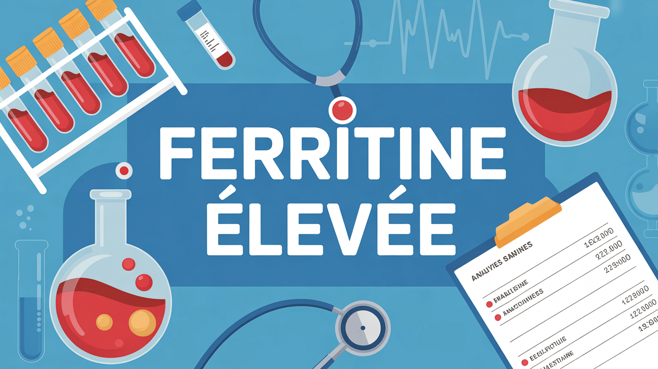 illustration médicale ferritine élevée témoignage