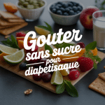 assortiment sain gouter sans sucre pour diabetique