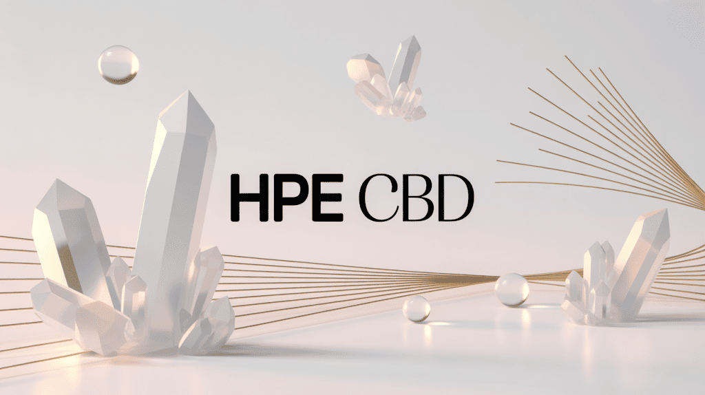 hpe cbd illustration cristaux pureté