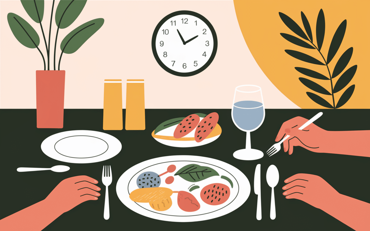 table repas équilibré bonne digestion nutritiondigestion.fr