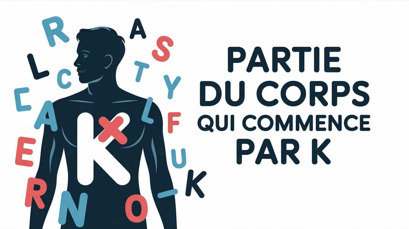 Image corps humain lettre k barrée partie du corps en k