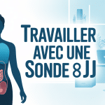 peut-on travailler avec une sonde jj illustration système urinaire au travail