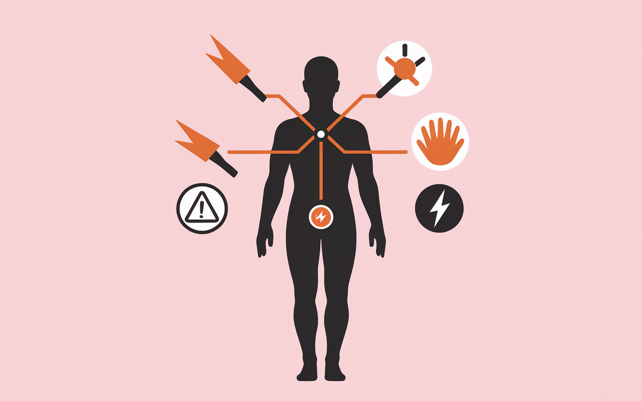 diagramme tecarthérapie danger risques potentiels