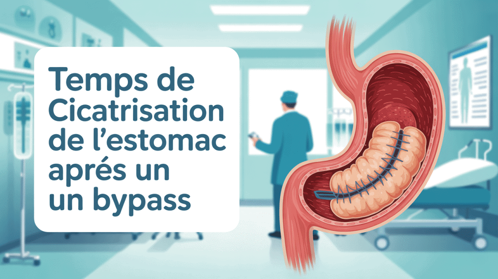 Illustration temps de cicatrisation estomac après bypass hôpital