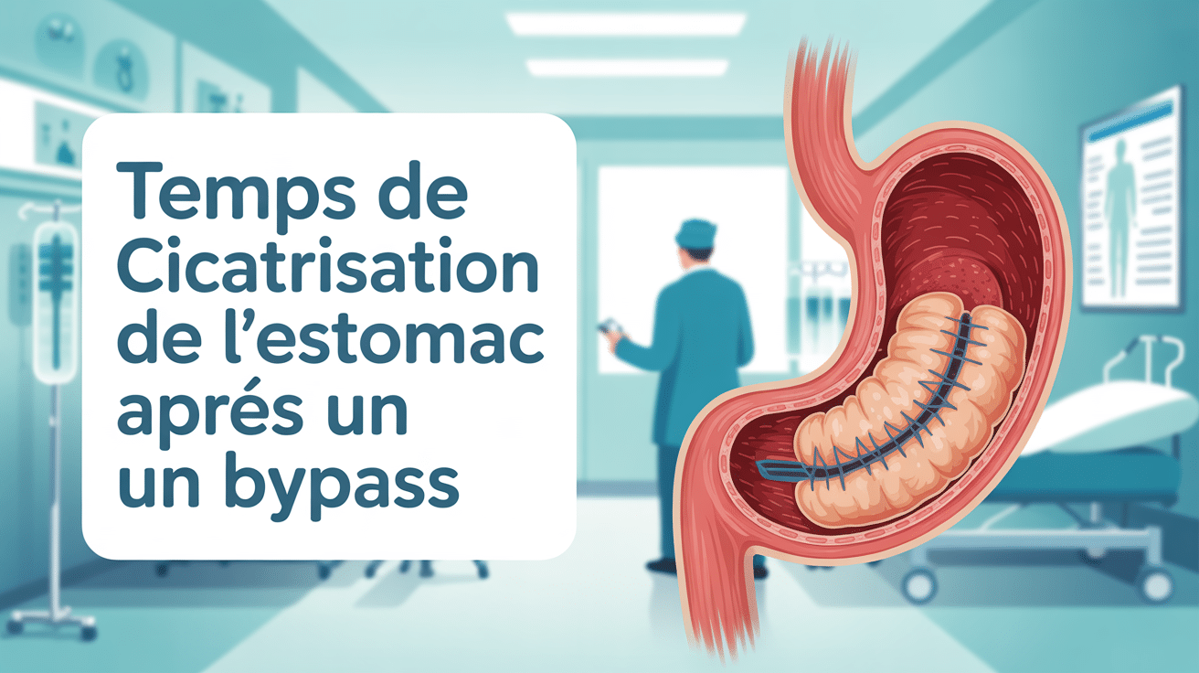 Illustration temps de cicatrisation estomac après bypass hôpital