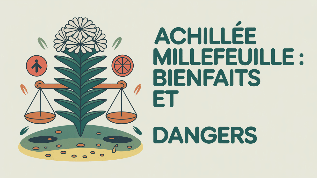 Illustration achillée millefeuille danger bienfaits et risques