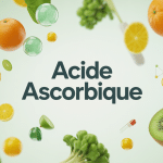 acide ascorbique molécules fruits capsules