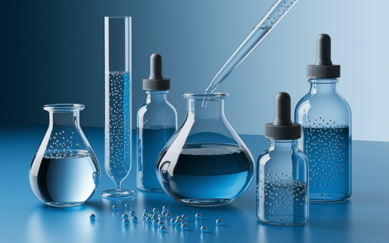 flacons et nanoparticules argent colloidal pharmacie