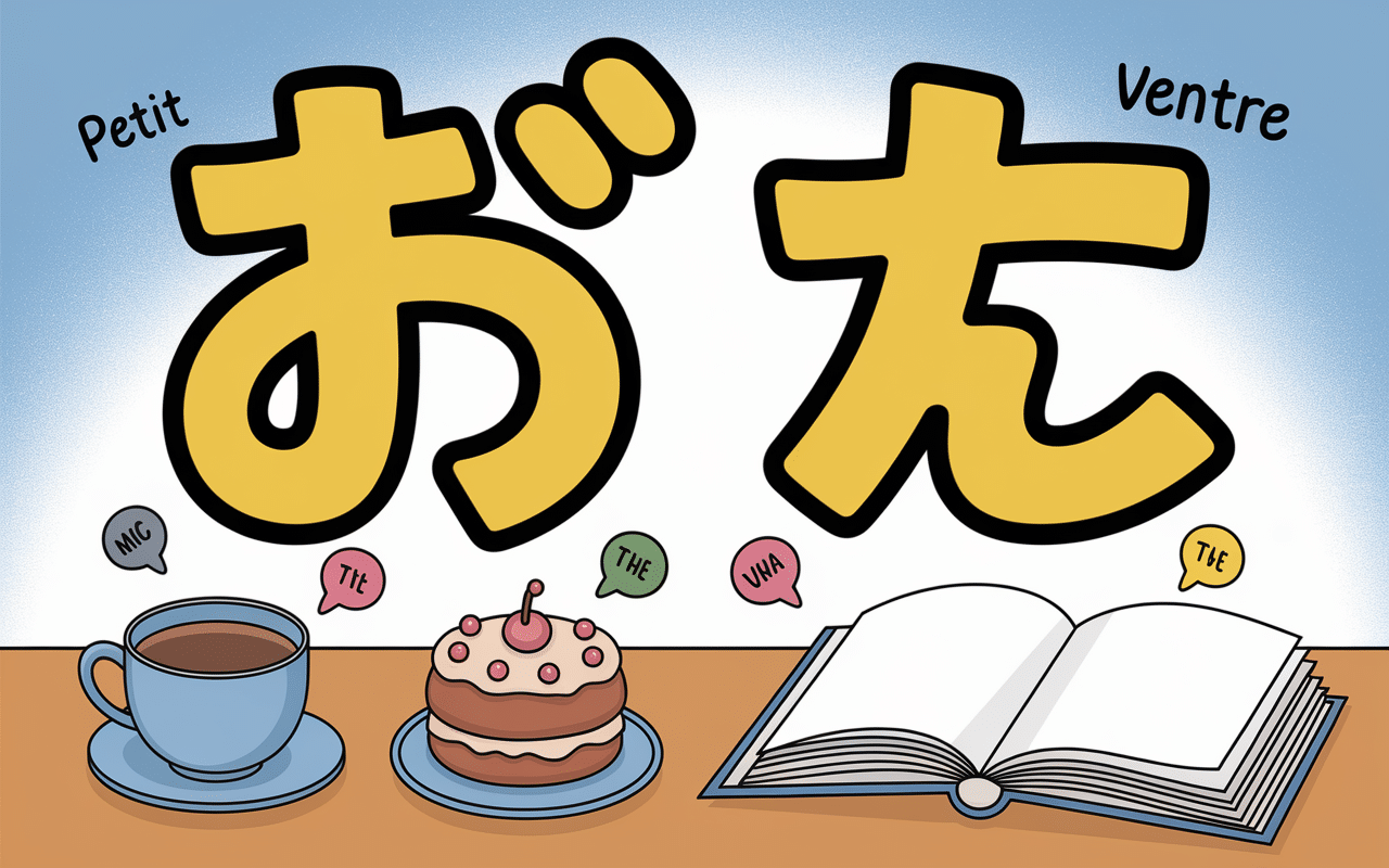 chicchana onaka caractere japonais petit ventre