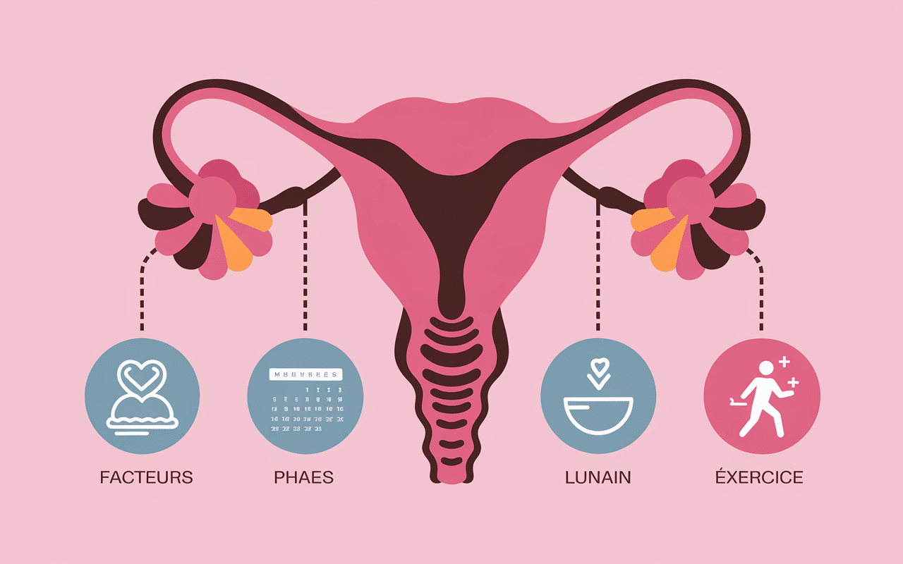 Schema cycle hormonal comment declencher les regles