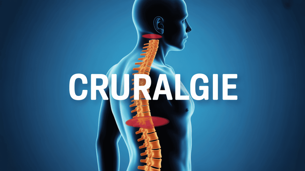 Cruralgie mouvements à éviter illustration nerf crural zones sensibles