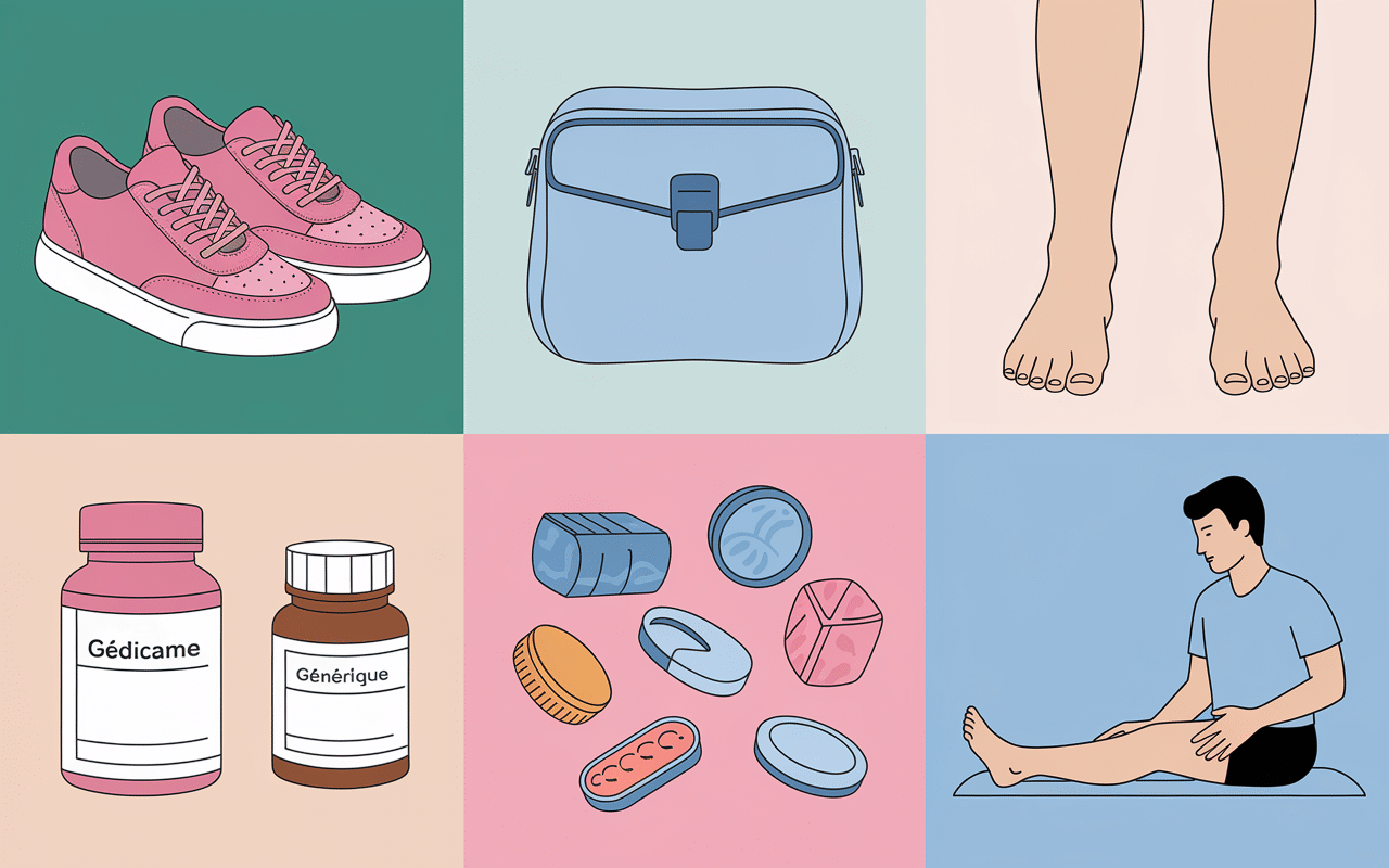 Solutions douleur sur le côté extérieur du pied nerf sural