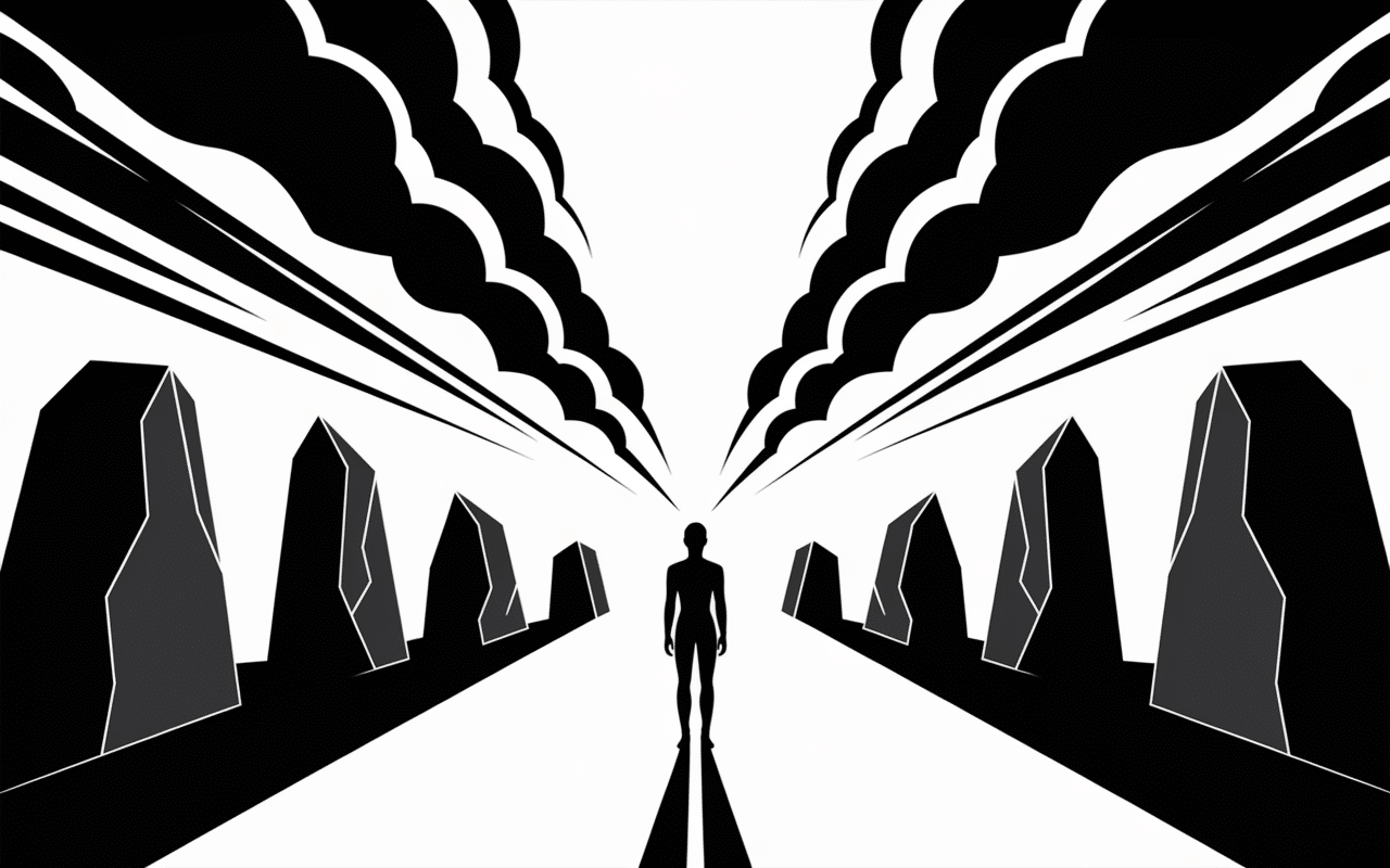 Être serein obstacles sérénité nuages