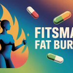 illustration fitsmart fat burner silhouette transformation