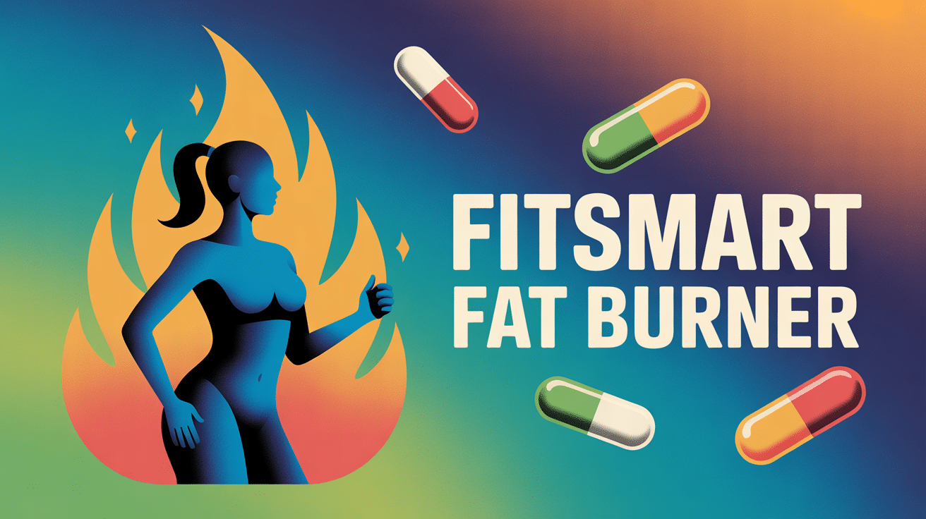 illustration fitsmart fat burner silhouette transformation