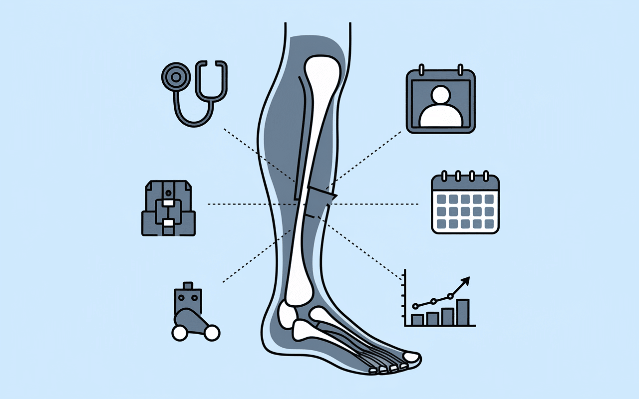 Schéma fracture plateau tibial temps de guérison forum