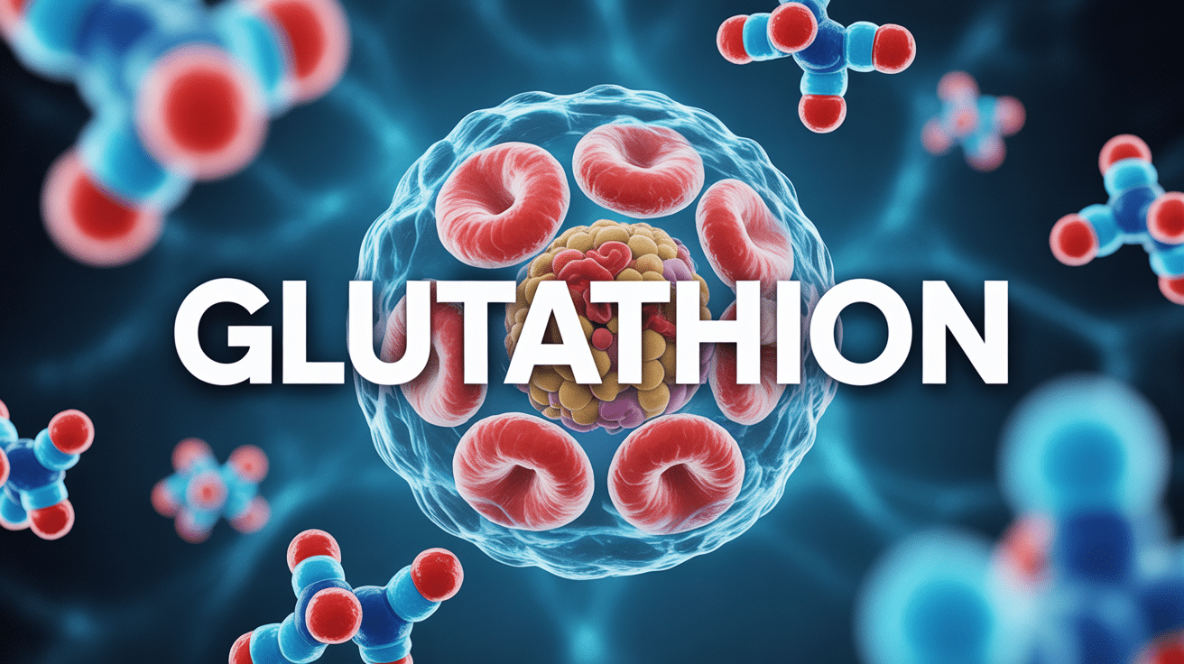 glutathione and protection cellule antioxydants illustration