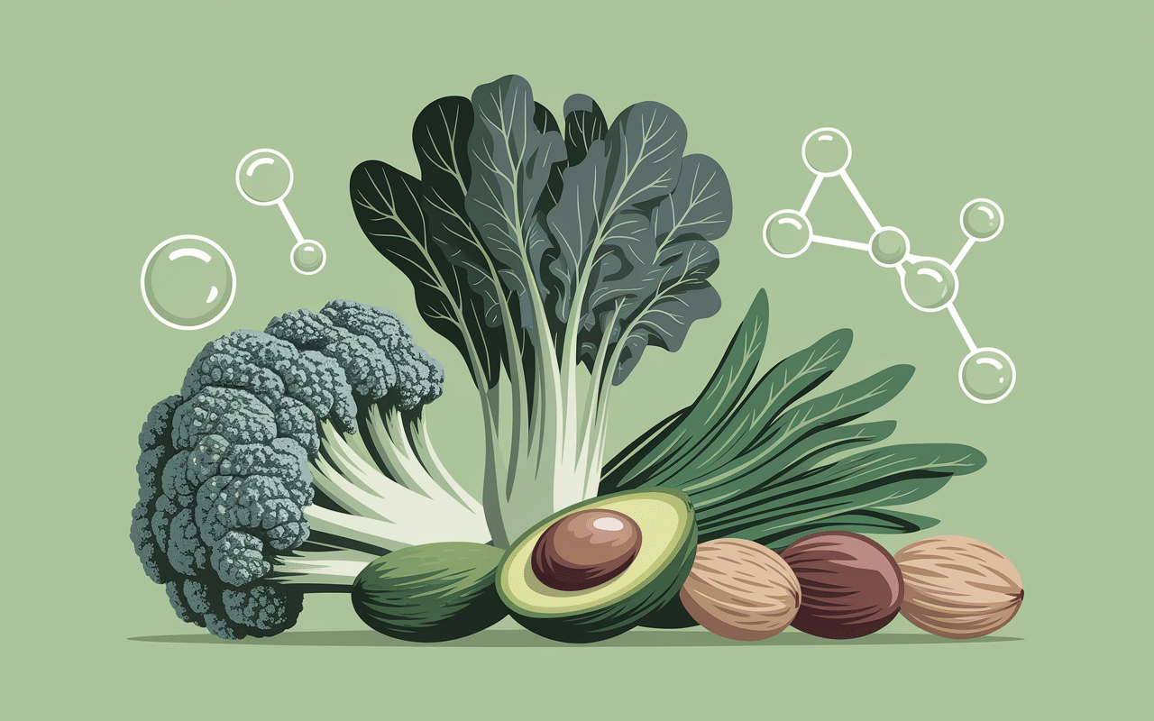 glutathione and aliments sources synergies nutrition