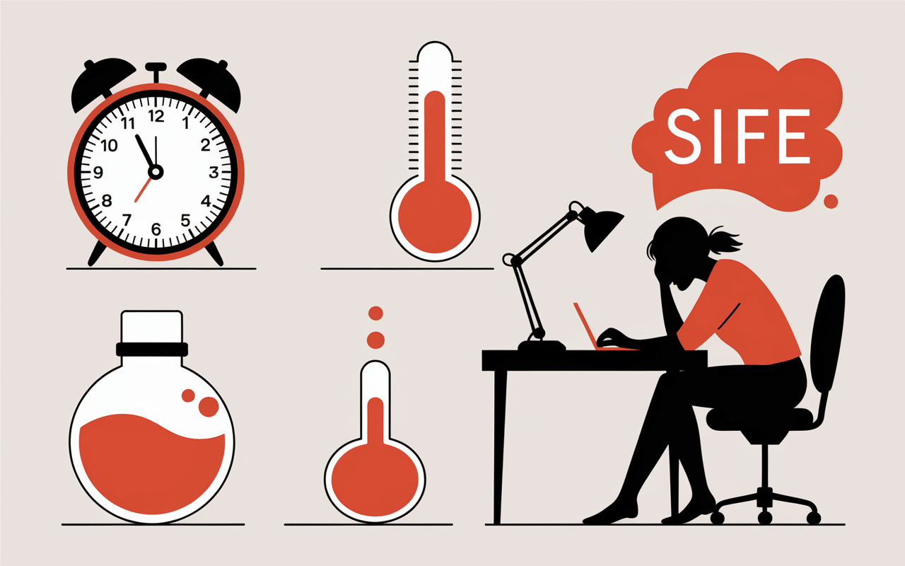 Signaux d'alerte précoces des 12 étapes du burn-out