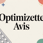 Pilule Optimizette avis illustration moderne sur fond médical
