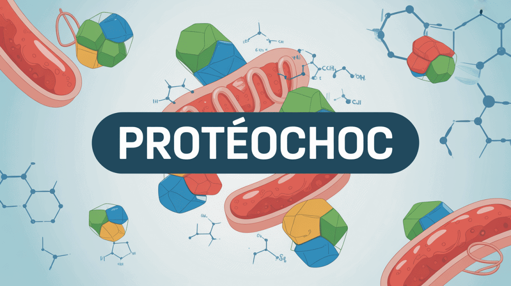 Image Proteochoc cellules biologiques en réparation