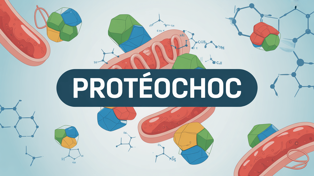Image Proteochoc cellules biologiques en réparation