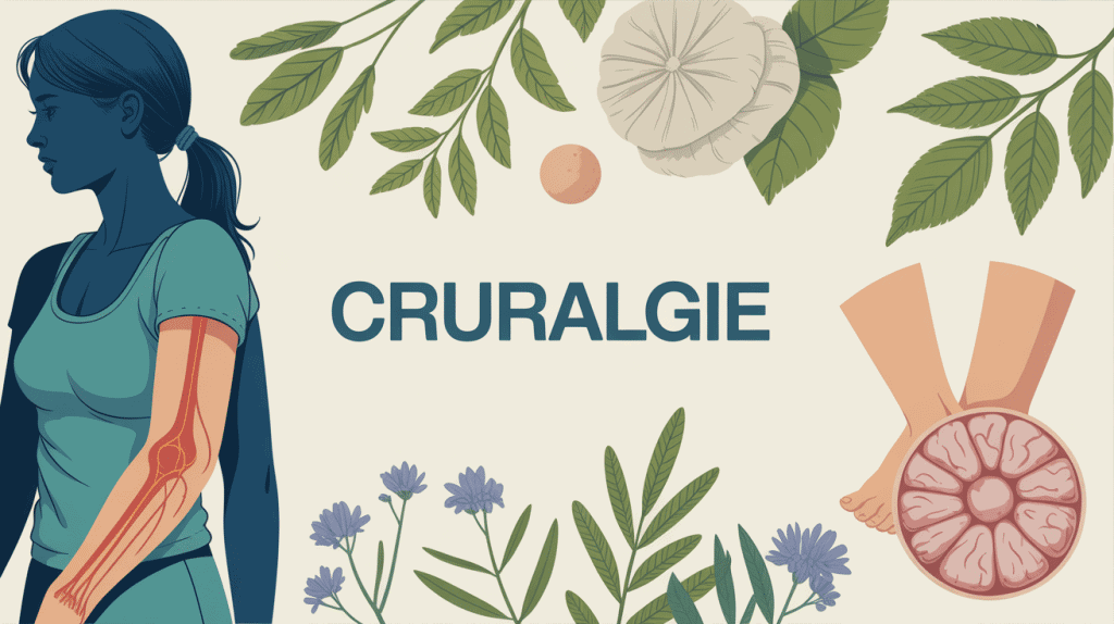 remède grand-mère pour cruralgie silhouette nerf cuisse plantes
