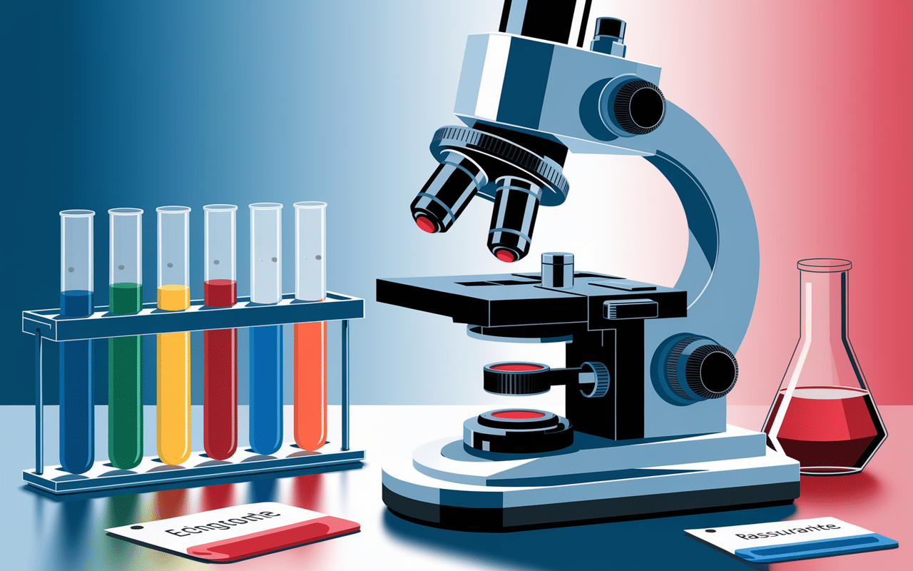 tcmh prise de sang microscope sang laboratoire