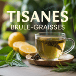 tisane pour bruler les graisses tasse plantes gingembre citron