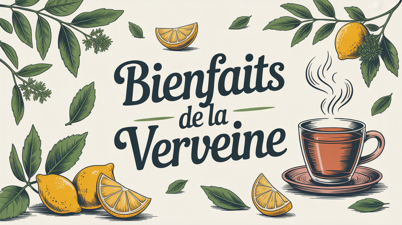 verveine bienfaits the ou tisane tasse fumante avec feuilles