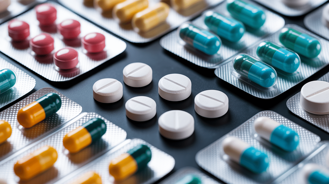 Anti douleur dentaire puissant organisation médicaments et balance