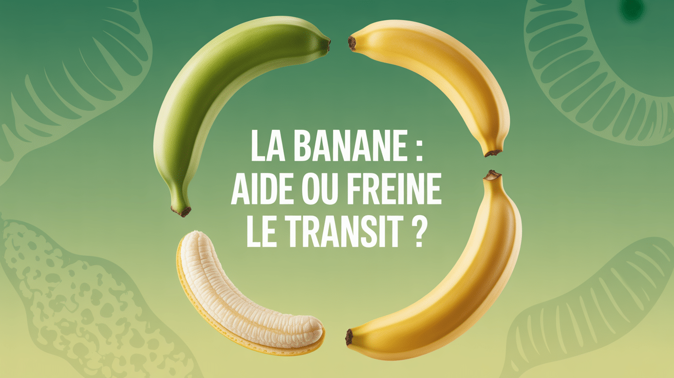 banane constipation maturité transit intestin