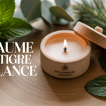 Pot de baume du tigre blanc avec menthe eucalyptus camphre
