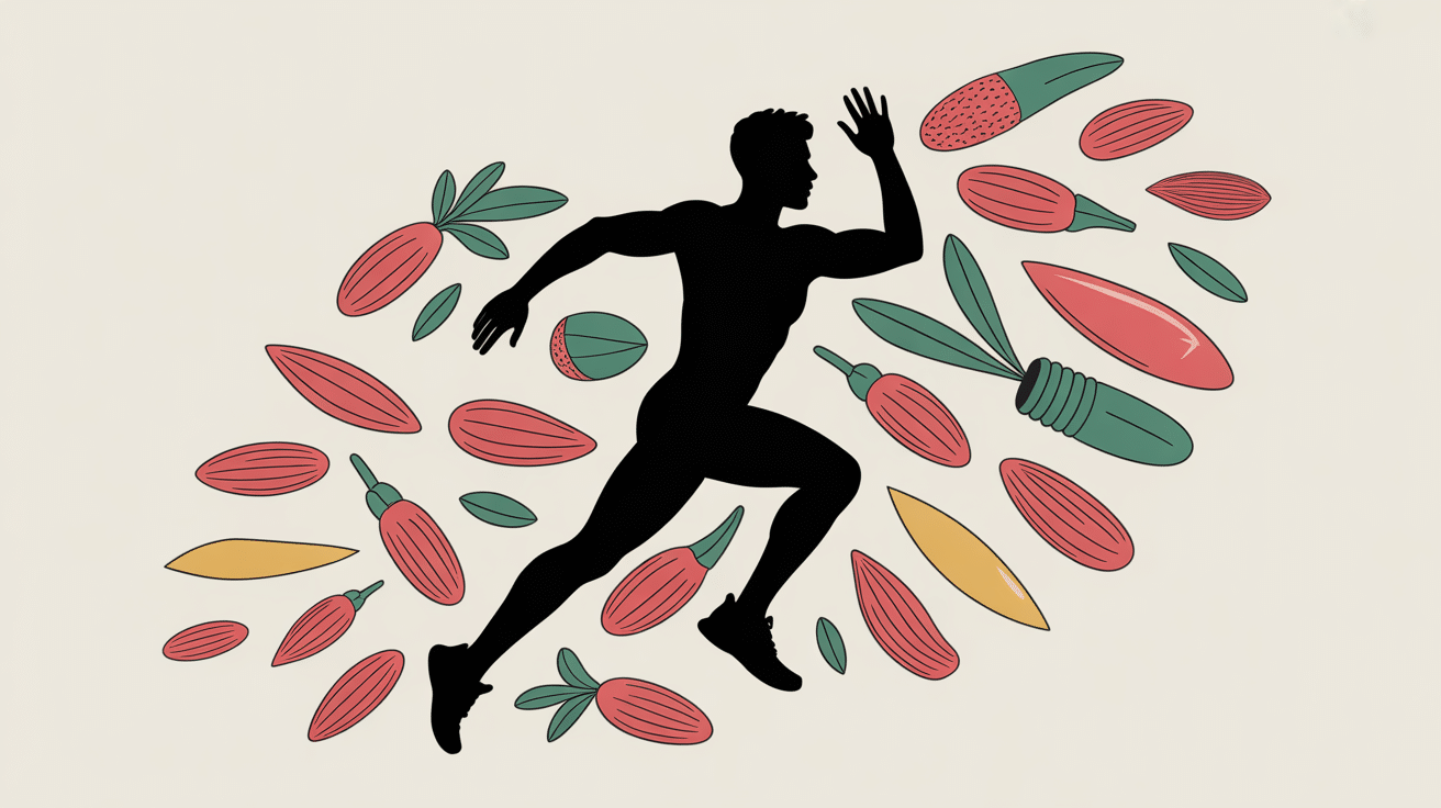 Sportif energie bienfaits de la baie de goji