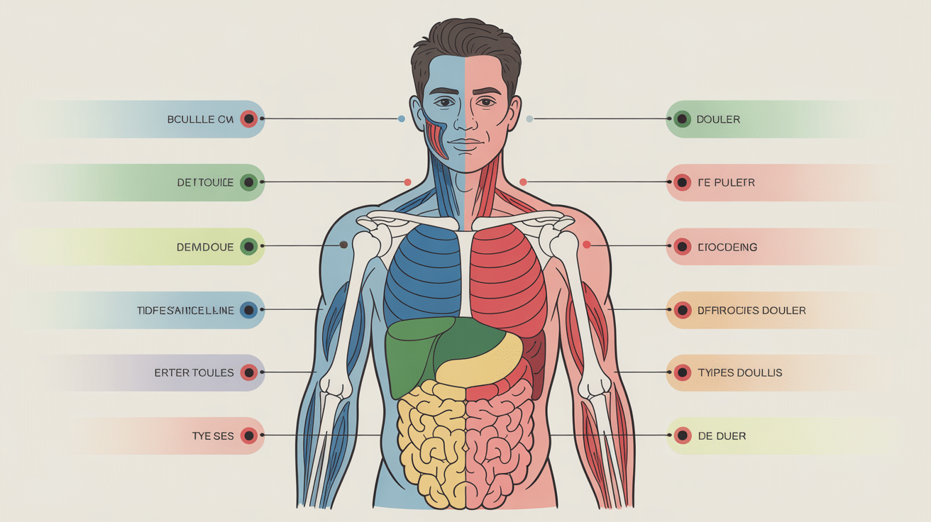 diagramme douleur testicule manque de rapport