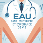 eau dans les poumons espérance de vie stéthoscope graphique