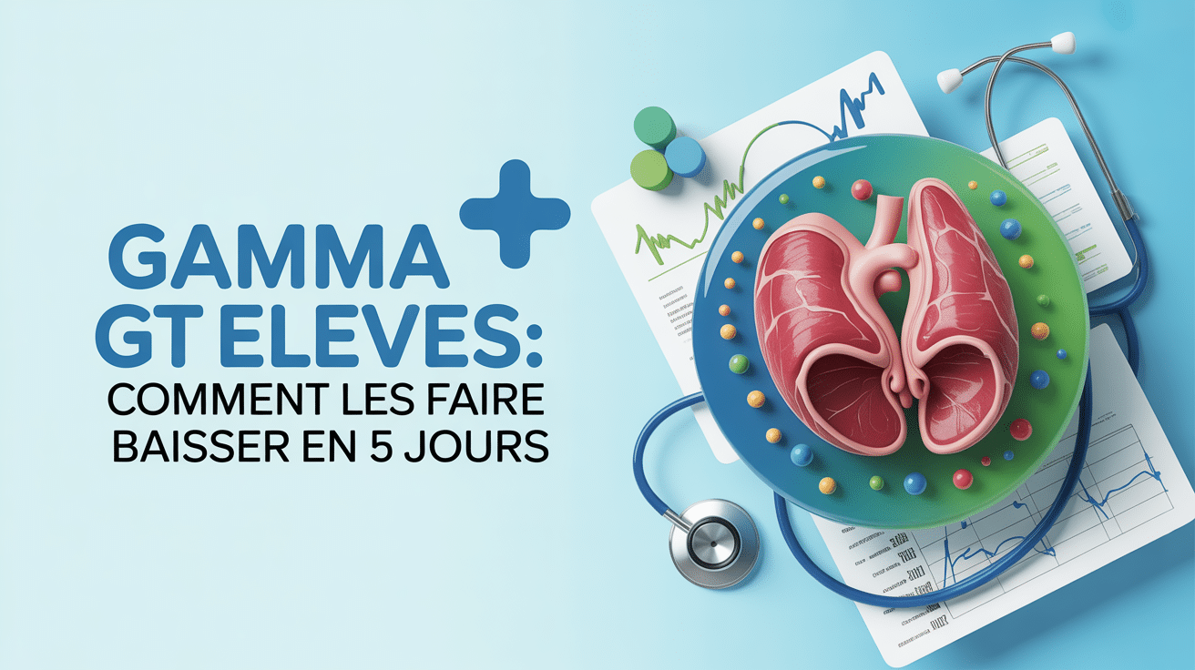 illustration médicale faire baisser les gamma gt en 5 jours