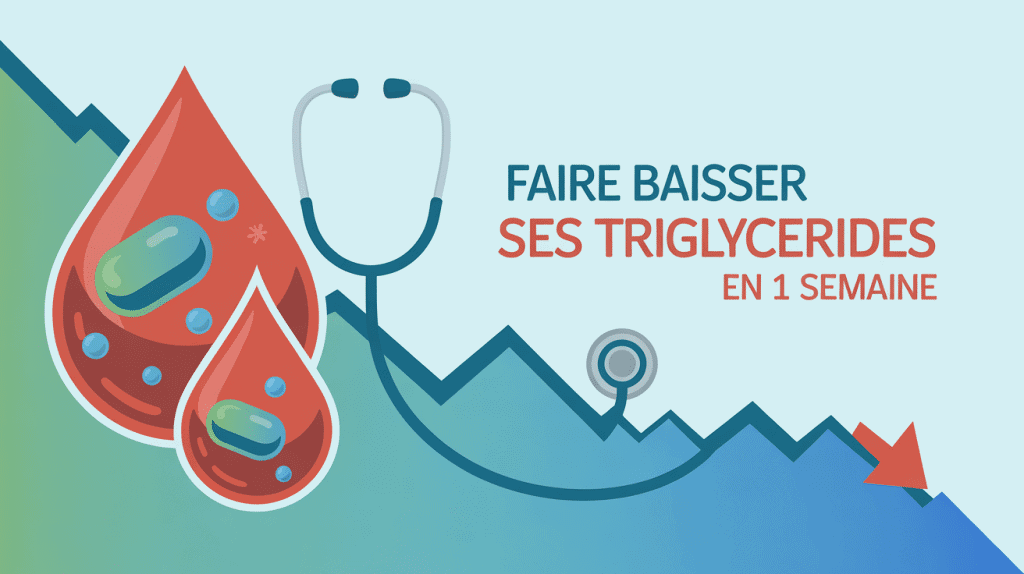 Illustration medicale faire baisser triglycerides en une semaine