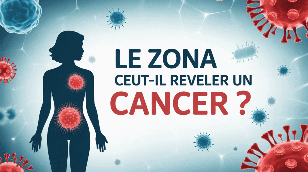 Le zona peut-il cacher un cancer visuel médical