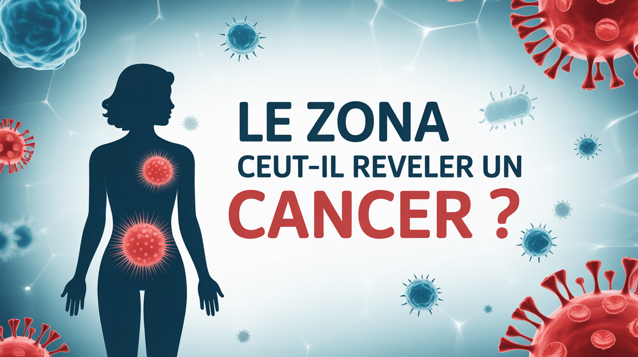 Le zona peut-il cacher un cancer visuel médical