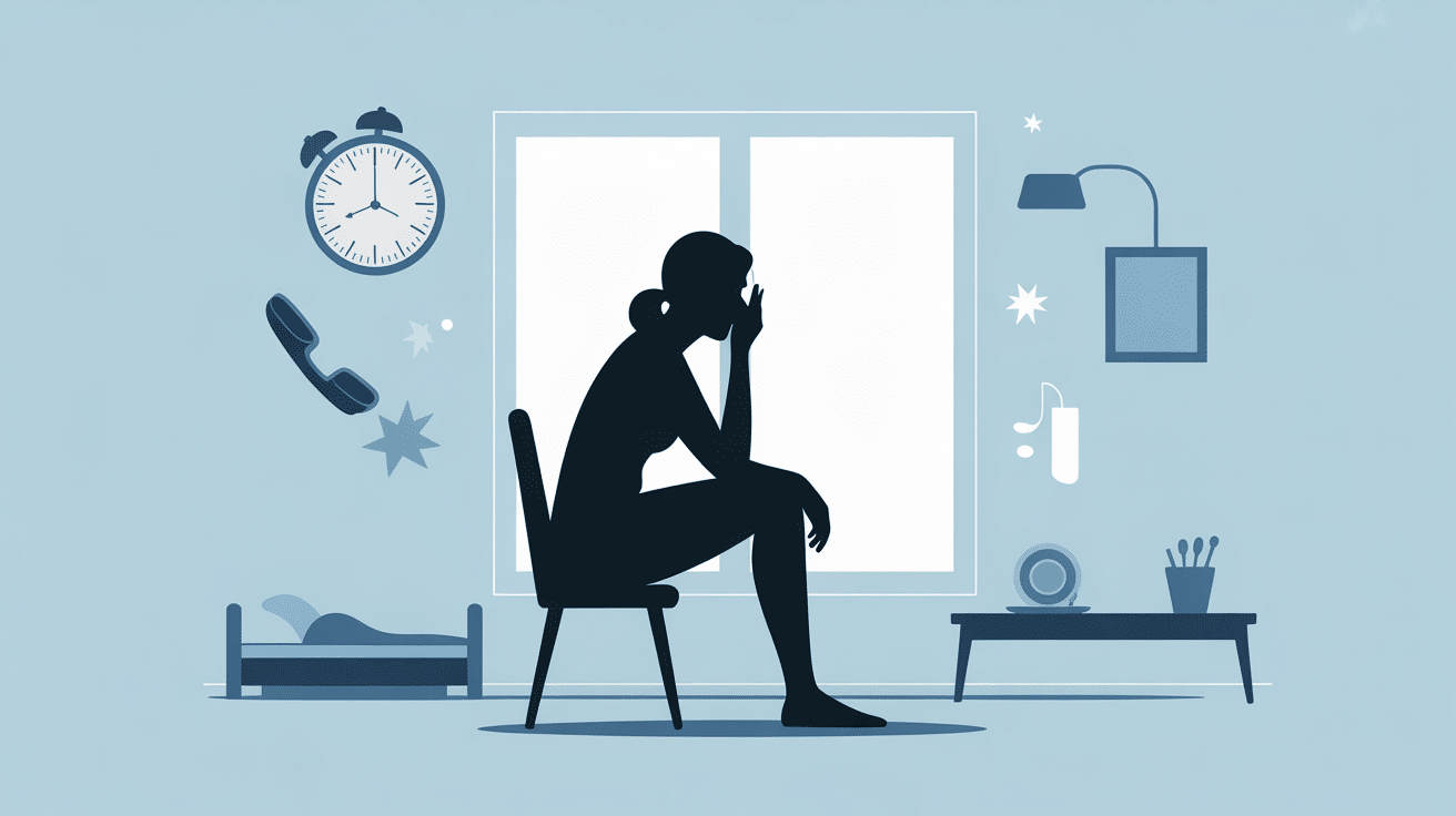 Les 5 phases de la dépression premiers signes silhouette fenêtre