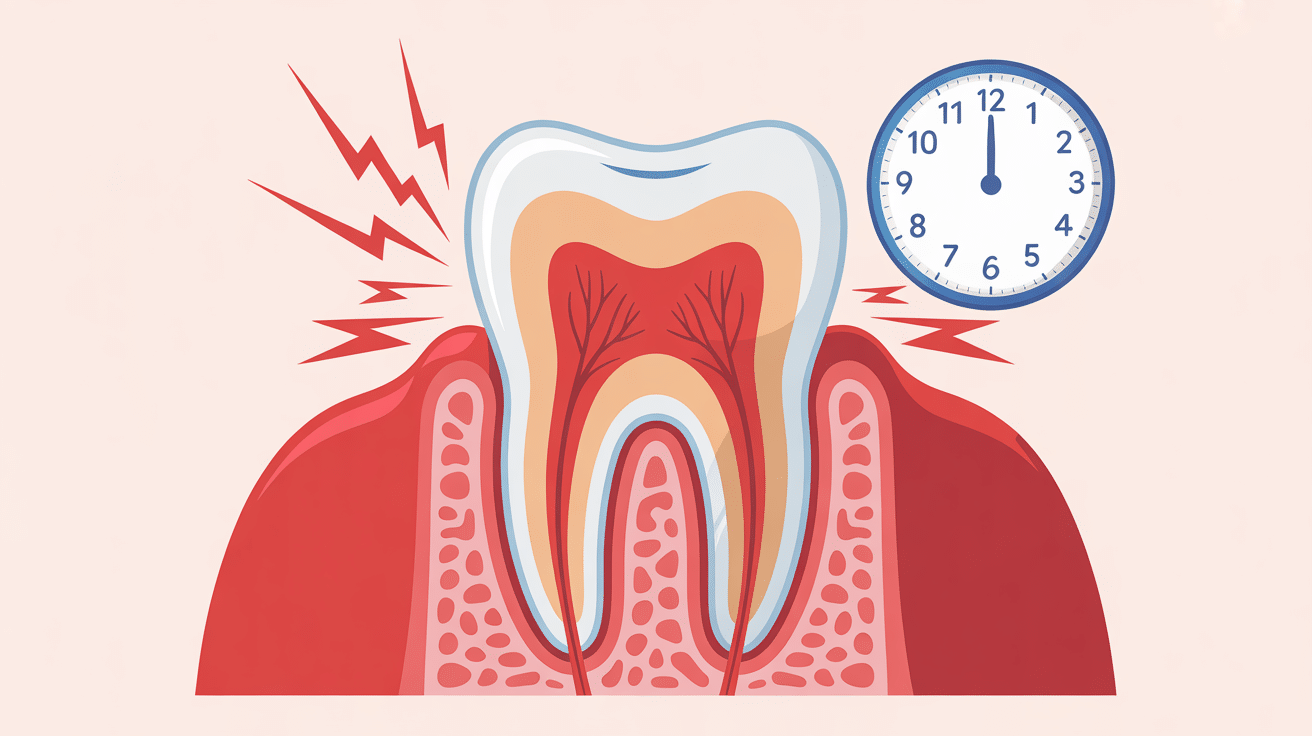 Coupe dent enflammée mal de dent impossible de dormir la nuit