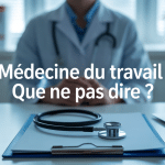 médecine du travail ce qu'il ne faut pas dire stéthoscope et dossiers