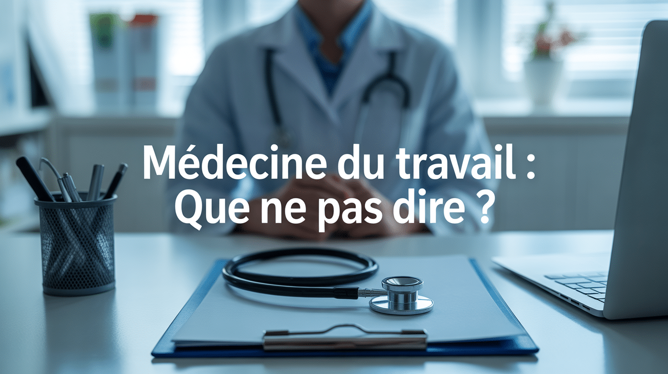 médecine du travail ce qu'il ne faut pas dire stéthoscope et dossiers