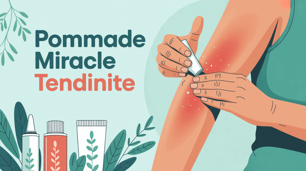 application pommade miracle tendinites poignet